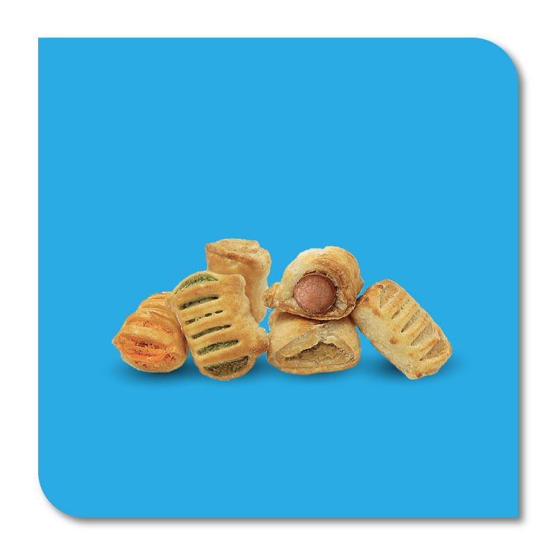 Rustici mignon assortiti 7gusti - al kg