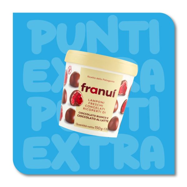 Franuì cioccolato bianco e latte - 3pt