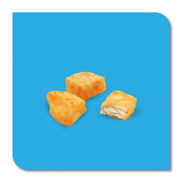 Bocconcini di baccalà pastellato (nuggets) - al kg